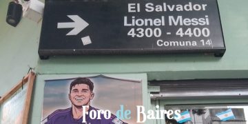 El Salvador Lionel Messi, la ocurrente esquina situada al corte de Julián Alvarez, en Mocana by ana’s cakes