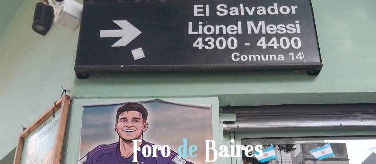 El Salvador Lionel Messi, la ocurrente esquina situada al corte de Julián Alvarez, en Mocana by ana’s cakes