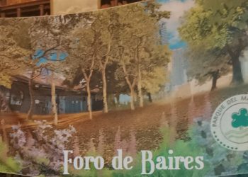 Un Bosque urbano en el Parque Maldonado, dentro del Ferroviario