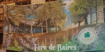 Un Bosque urbano en el Parque Maldonado, dentro del Ferroviario
