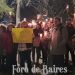 «La noche de las velas, modo protesta», irrumpió en la «Plaza Inmigrantes de Armenia» este Viernes invernal del 17 de Agosto