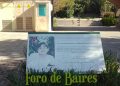 El Paseo Paseo Marcela Brenda Iglesias que fue reinaugurado en 2024 frente al lago del Rosedal de Palermo