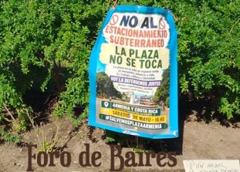 Quedò sin efecto el estacionamiento subterráneo en Plaza Inmigrantes de Armenia porque «La plaza no se toca»