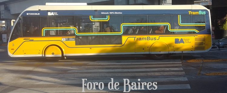 El trambus comienza a funcionar en Octubre con nuevos recorridos